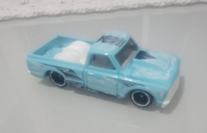 Custom 69 Chevy Pickup HW Flames