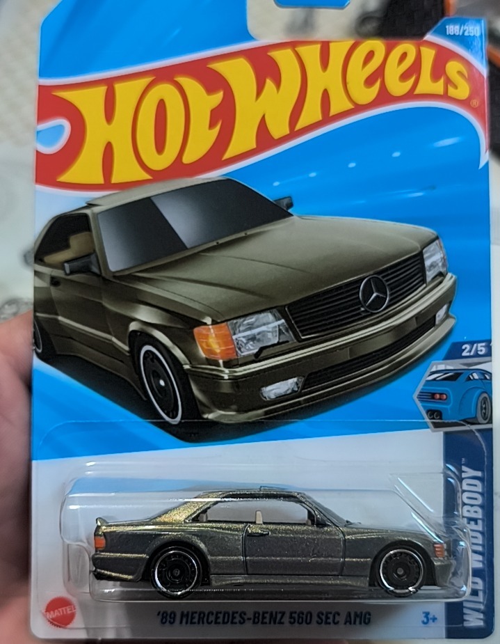 '89 Mercedes-Benz 560 SEC AMG (Silver)