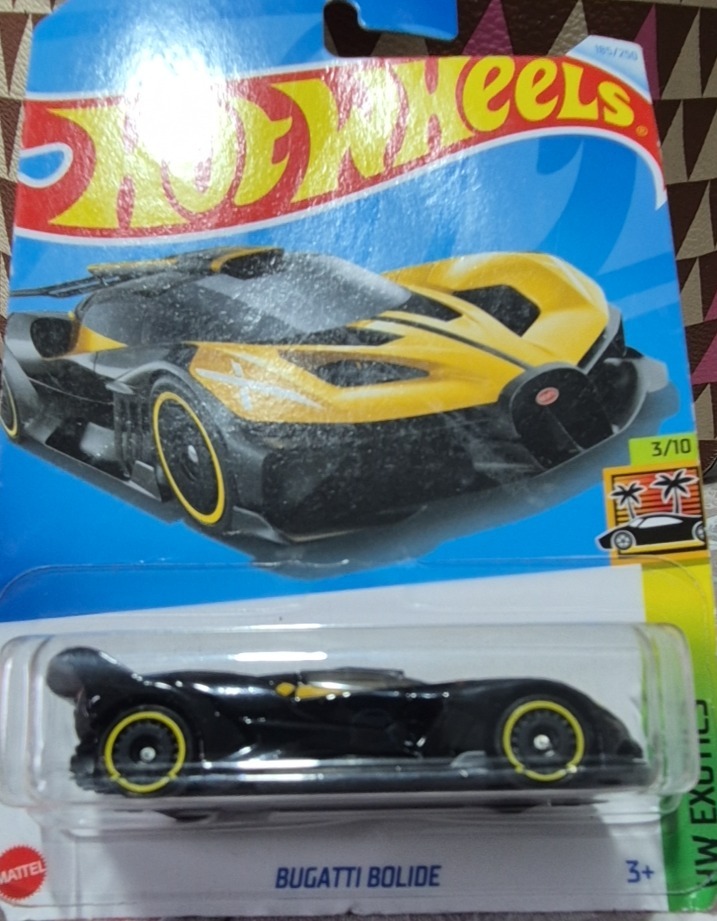 Bugatti Bolide (Black and Yellow)