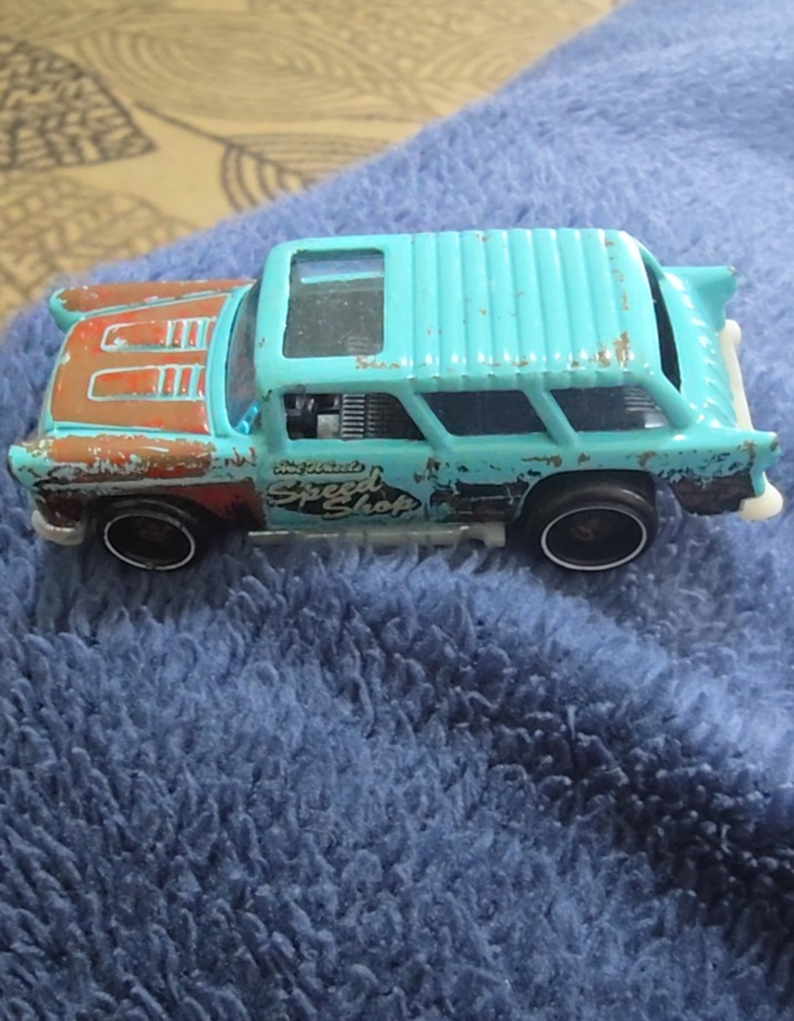 Classic '55 Chevy Nomad (Blue)