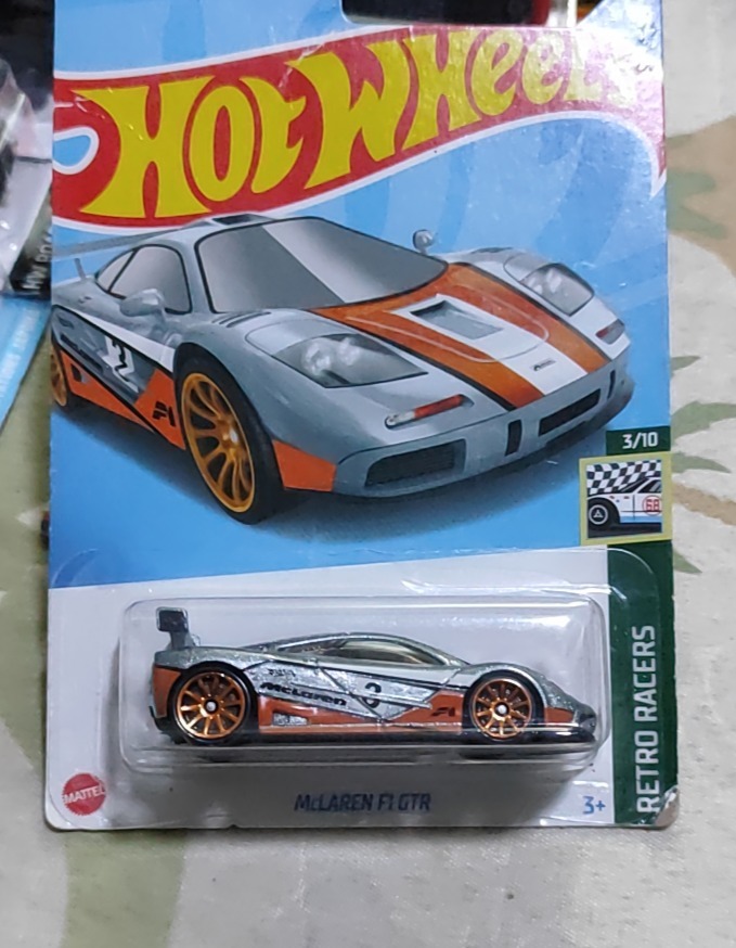 McLaren F1 GTR (Orange and Silver)