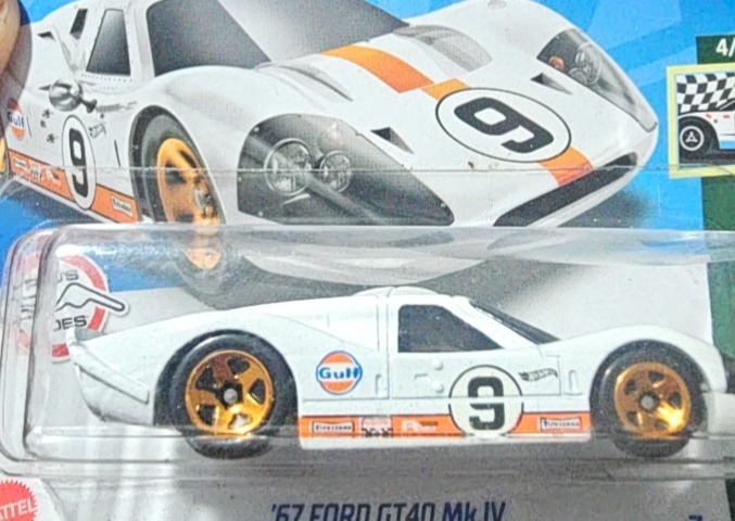 '67 Ford GT40 Mk.IV (White)
