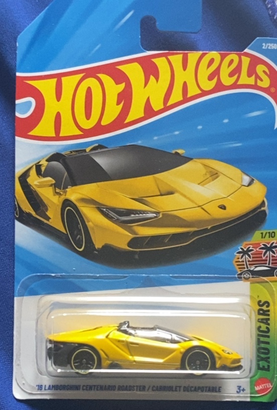 '16 Lamborghini Centenario Roadster (Yellow)