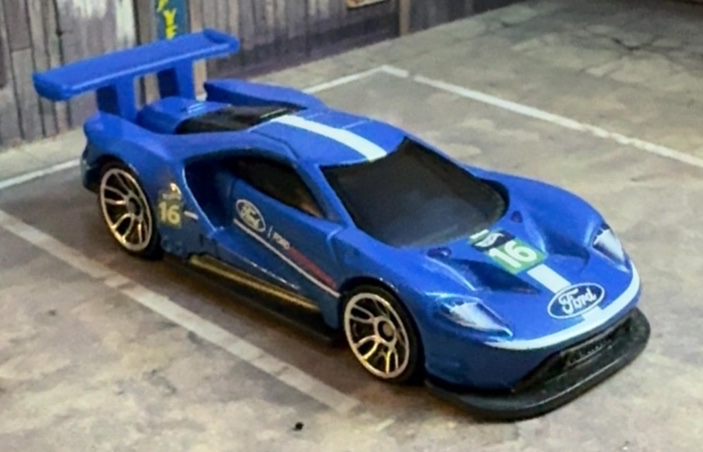 2016 Ford GT Race (Blue)