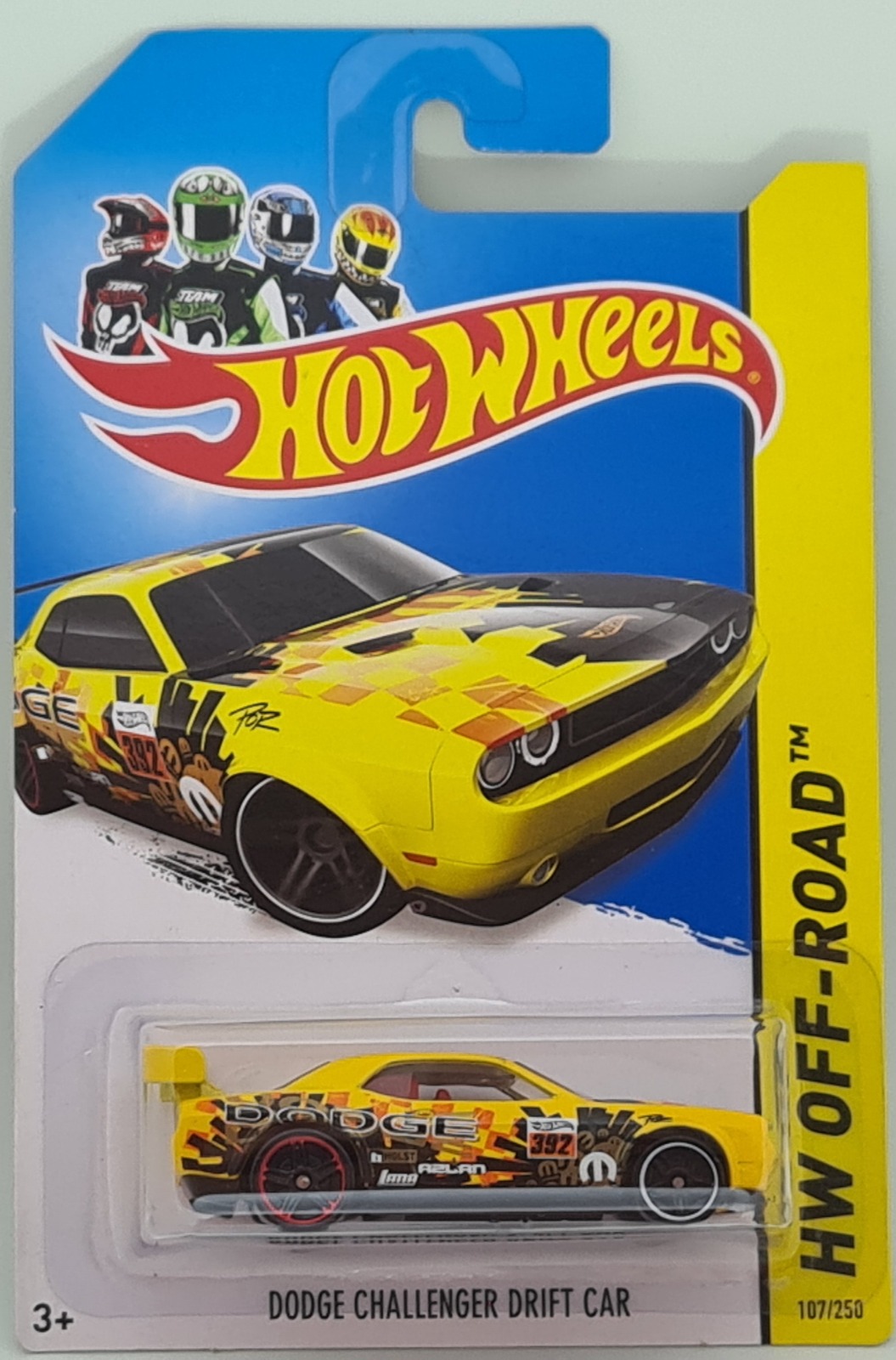 Dodge Challenger Drift Car (Yellow)