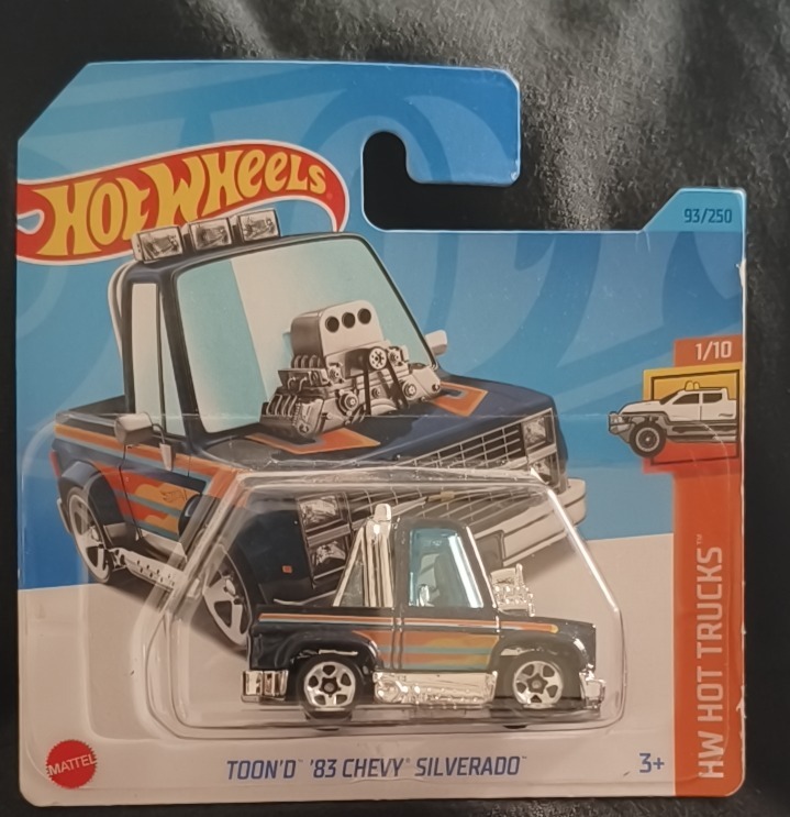 Toon'd '83 Chevy Silverado (Dark Blue)