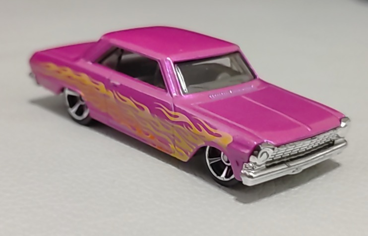 63 Chevy II HW Flames