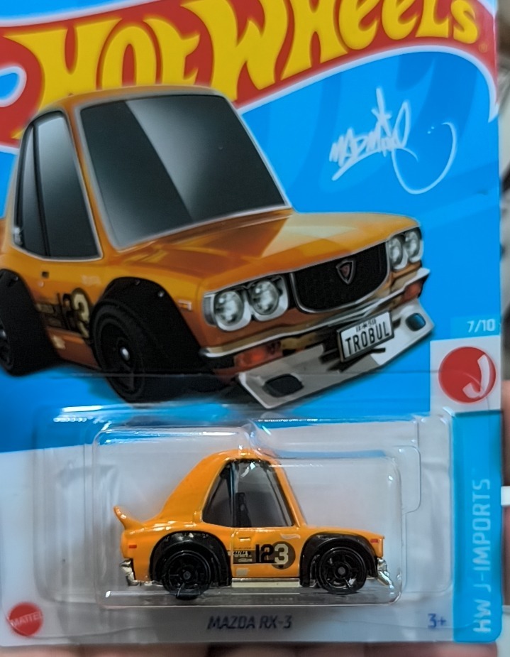Mazda RX-3 (Orange)