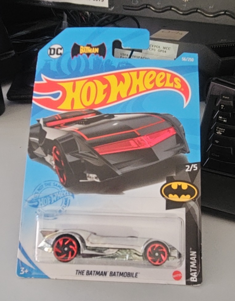 The Batman Batmobile (Black and White)