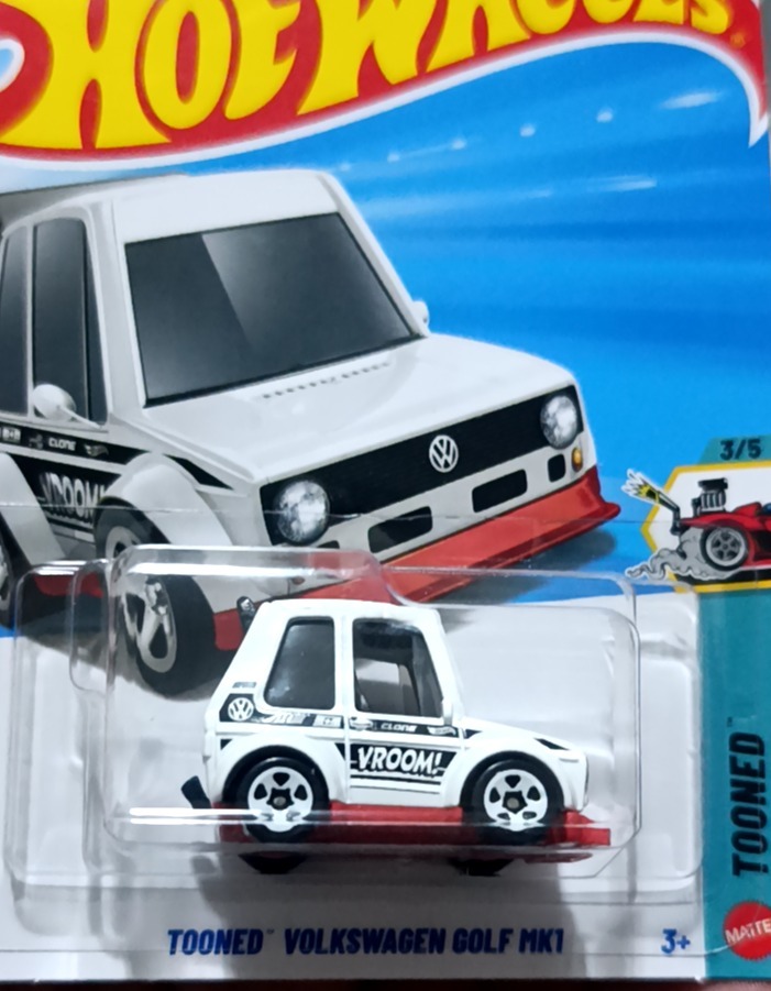 Tooned Volkswagen Golf Mk1