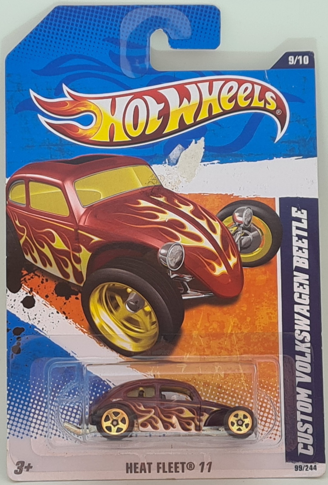 Custom Volkswagen Beetle (Dark Red)