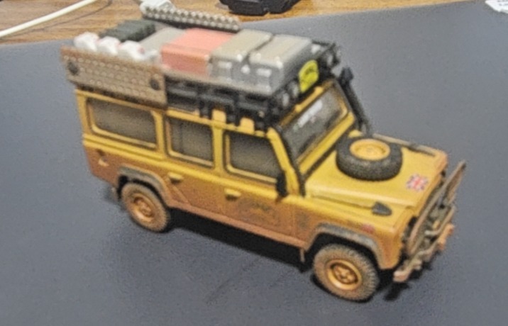 Land Rover Defender 110 Team UK 1989 Camel Trophy Winner RHD  Dirty Version