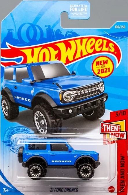 '21 Ford Bronco (Light Blue)