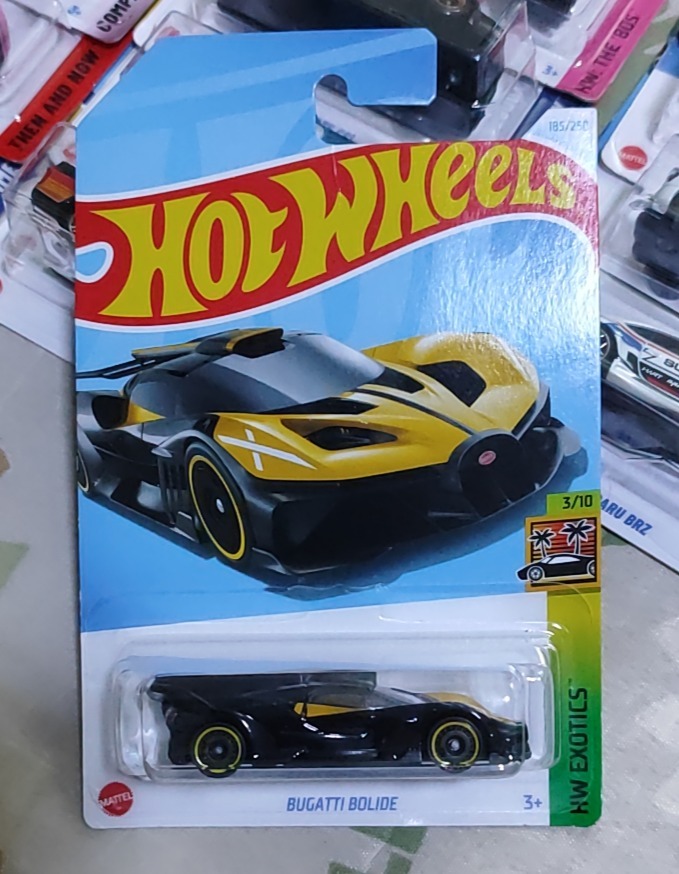 Bugatti Bolide (Black and Yellow)