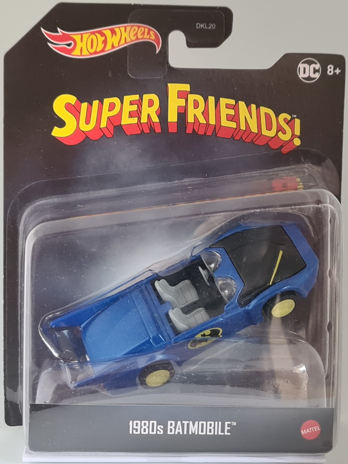 1980s Batmobile - série animada Super Friends - 1:50