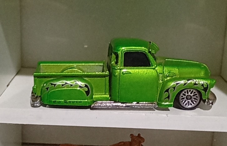 Custom 69 Chevy Pickup HW Flames