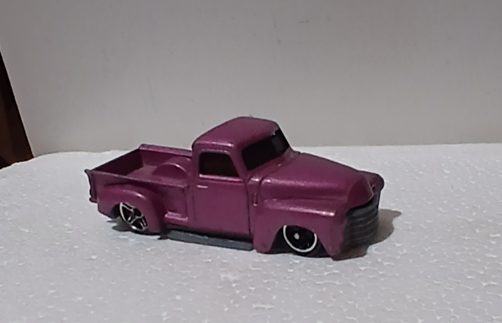 Custom 56 Ford F 100 (2nd Color Zamac) Heat Fleet Walmart Exclusive