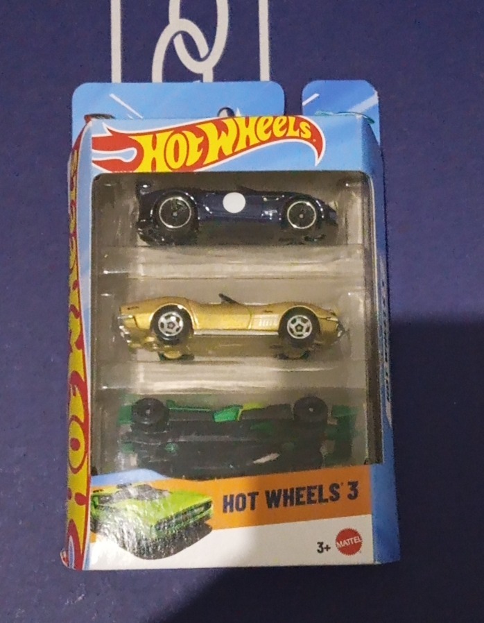 Pack 3 Hotwheels 