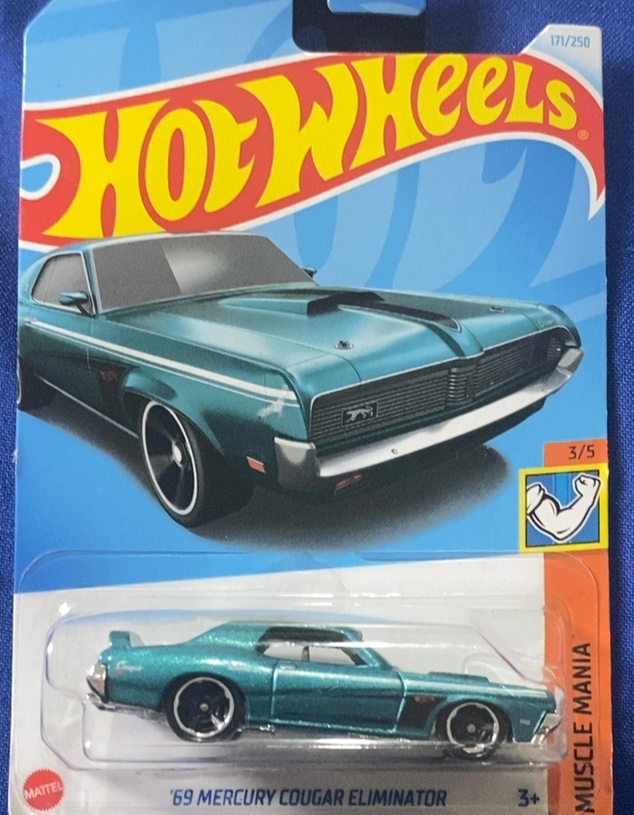 '69 Mercury Cougar Eliminator (Teal)