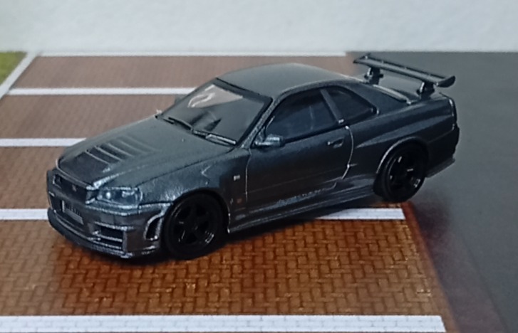 Nissan Skyline GT-R Dark Metal Gray  (NISMO BNR34 CRS Version)