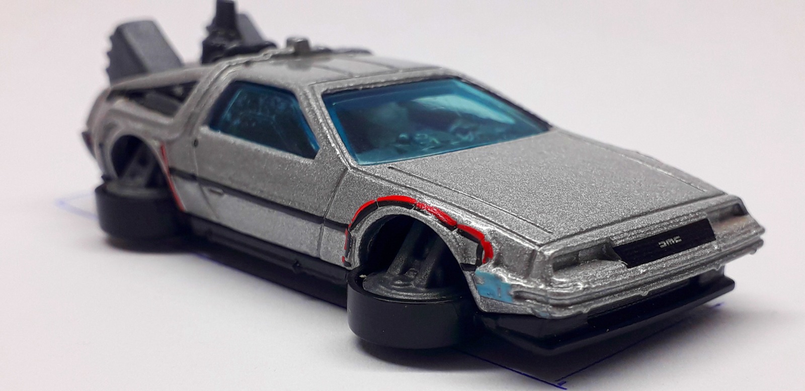 Back to the Future Time Machine - Hover Mode