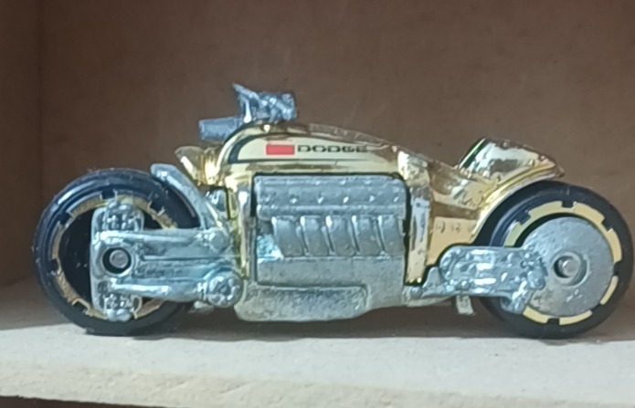 Dodge Tomahawk Gold Hot Wheels