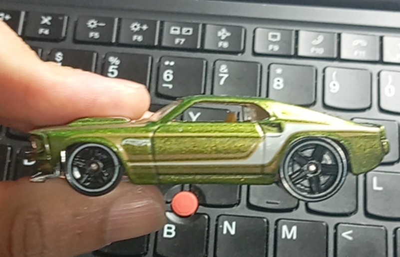 '69 Ford Mustang na série HW Showroom (ou a versão HW Workshop de 2014)