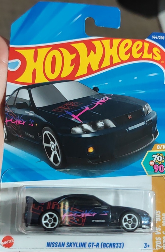 Nissan Skyline GT-R (BCNR33) (Black)