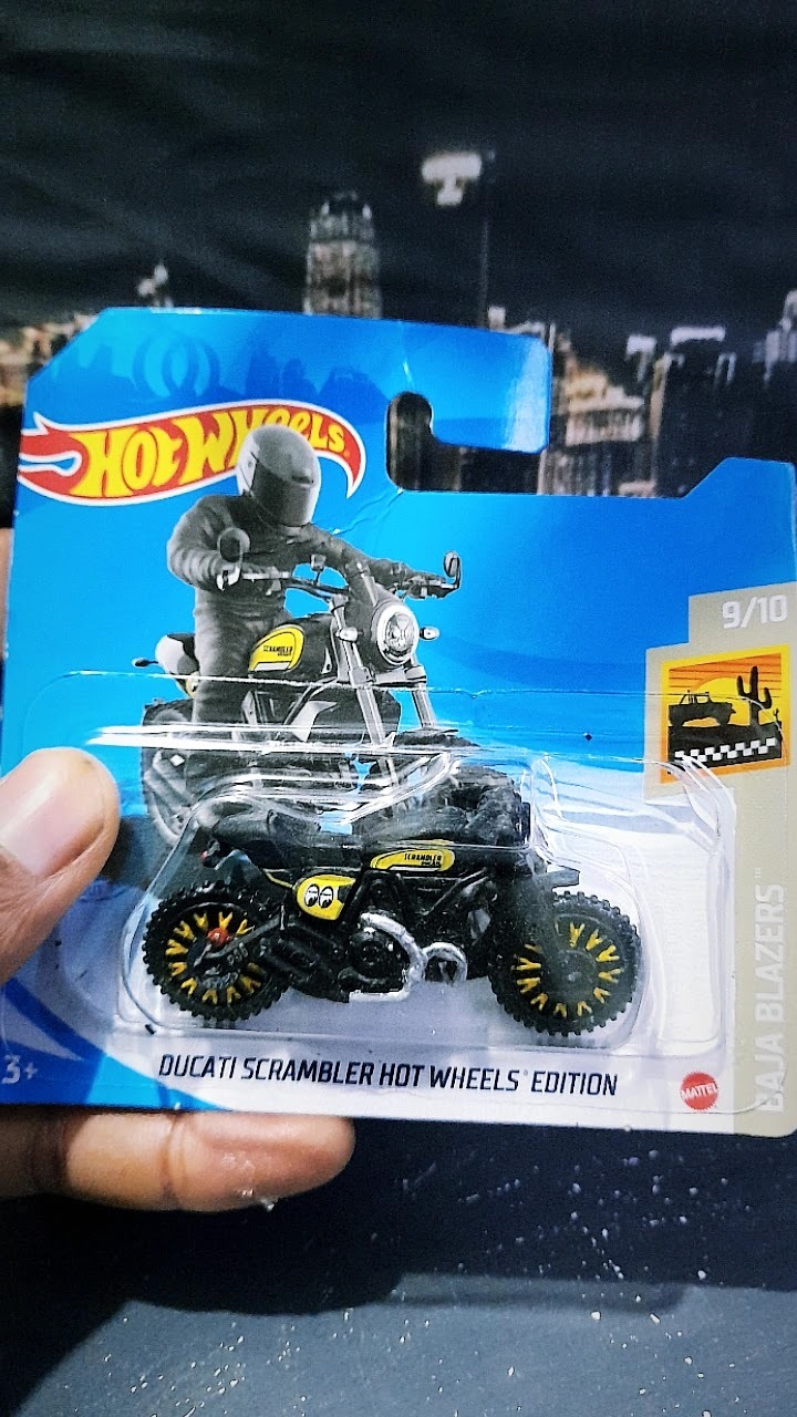 Ducati Scrambler Hotwheels edition