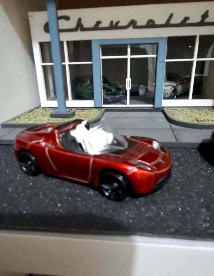 Tesla Roadster with Starman