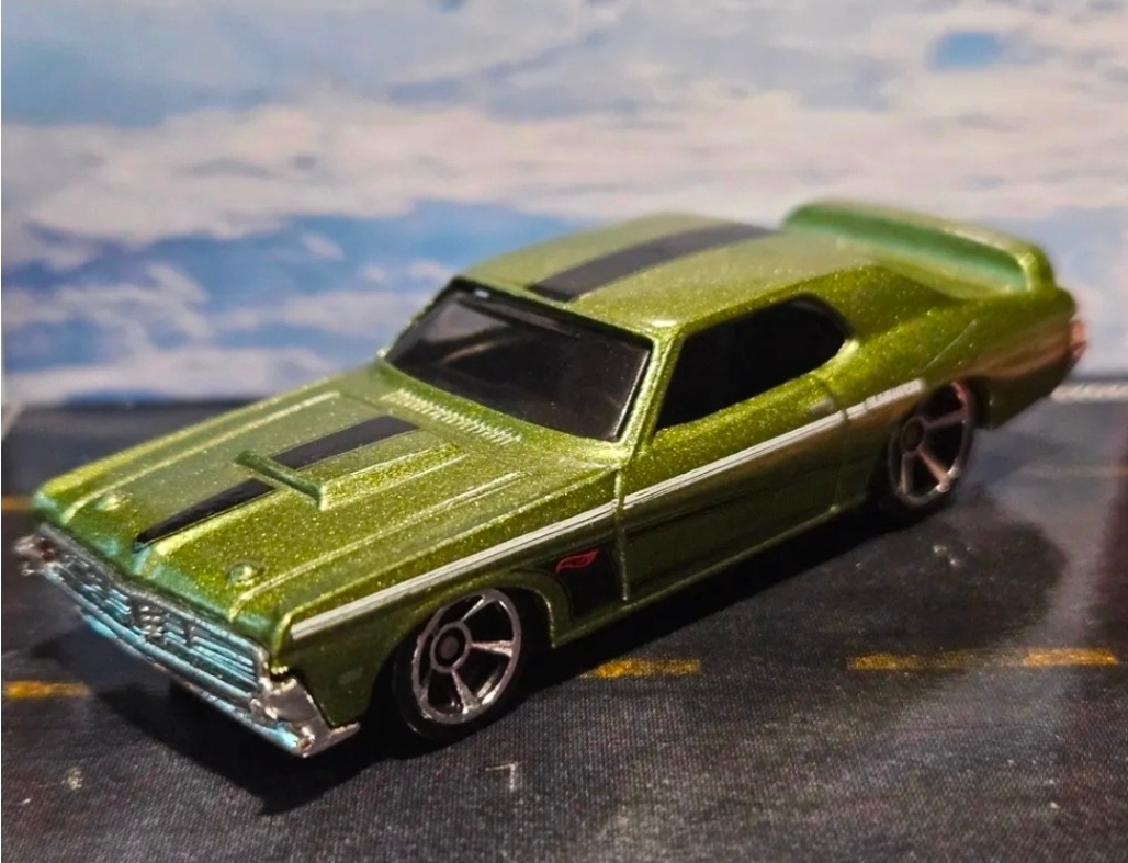 69 Mercury Cougar Eliminator verde