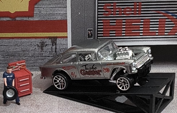 Chevy Bel Air Gasser Zamac Clássics Set 80 Anos 