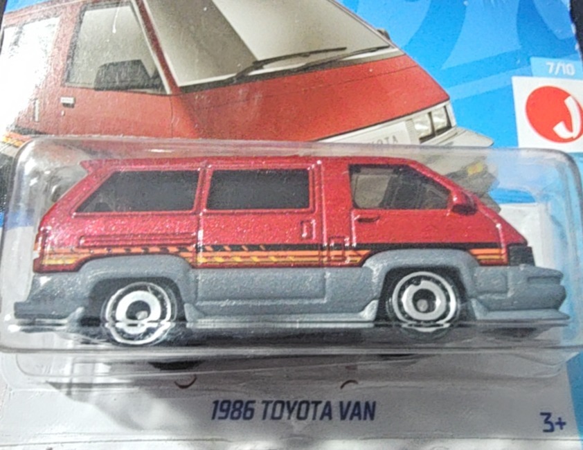 1986 Toyota Van (Red)