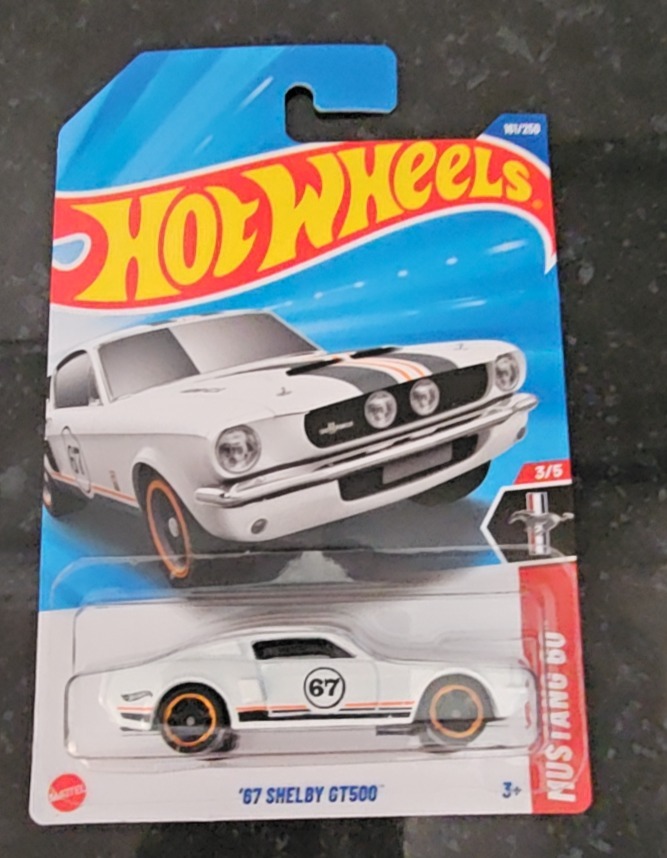 '67 Shelby GT500 (White)