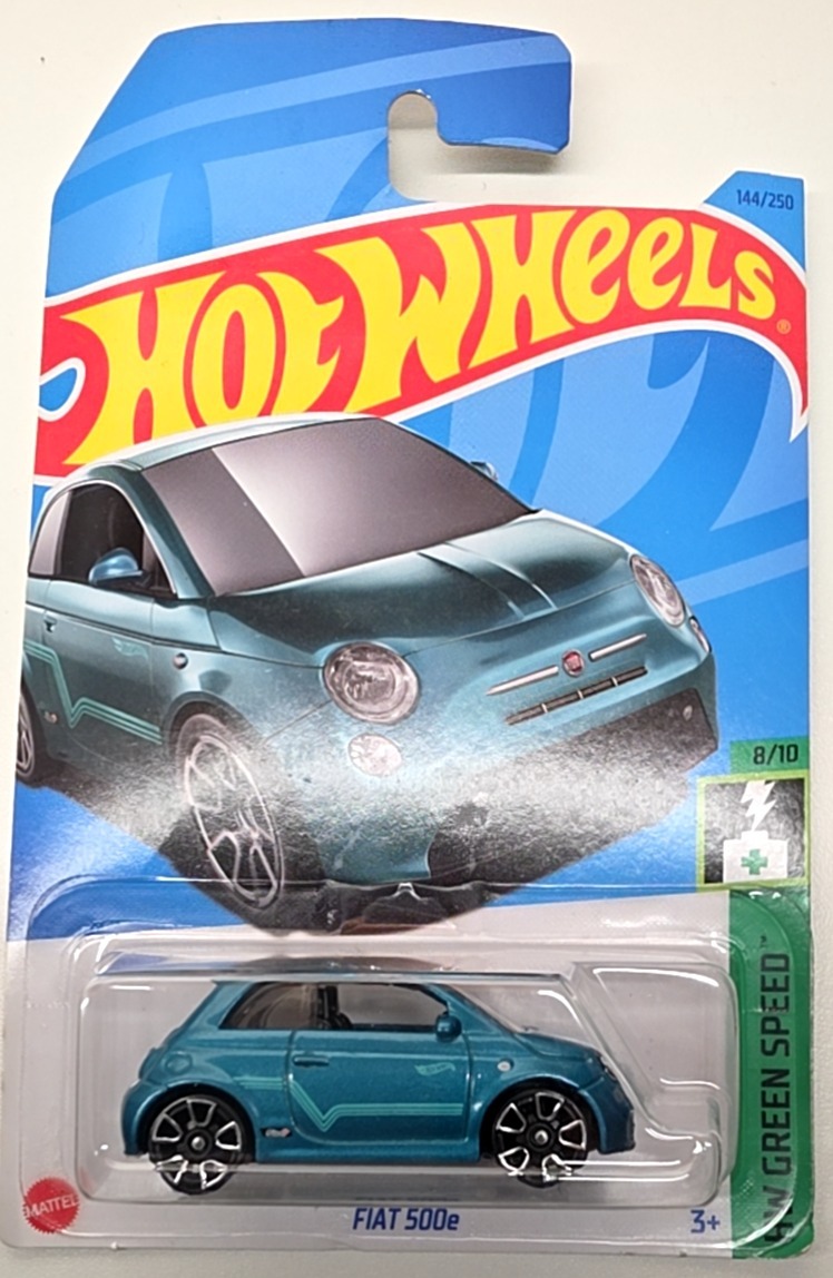 Fiat 500e (Teal)