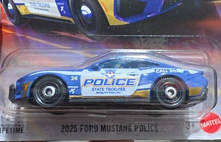 Matchbox  Ford Mustang Police