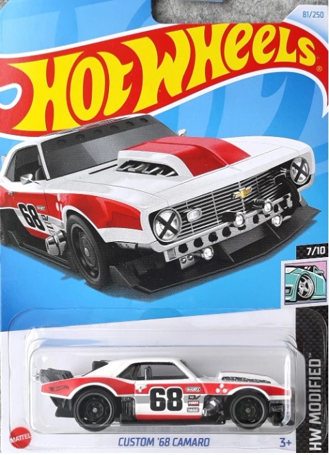 Custom '68 Camaro (Red and White)