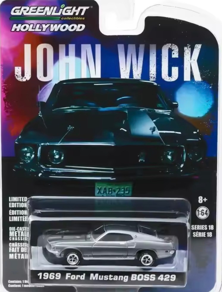 1969 Ford Mustang Boss 429 Jonh Wick 