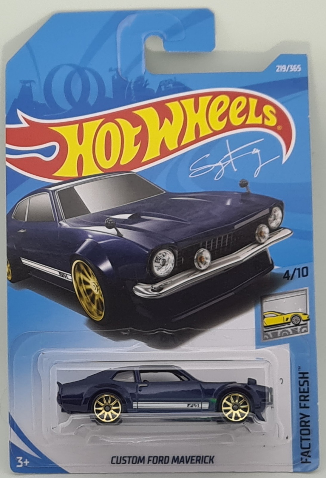Custom Ford Maverick (Dark Blue)
