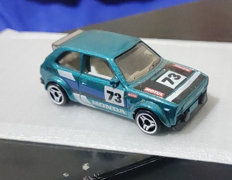 '73 Honda Civic Custom (Lime Green)