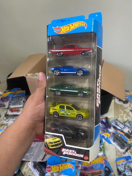 5 Pack Hot Wheels - Fast & Furious