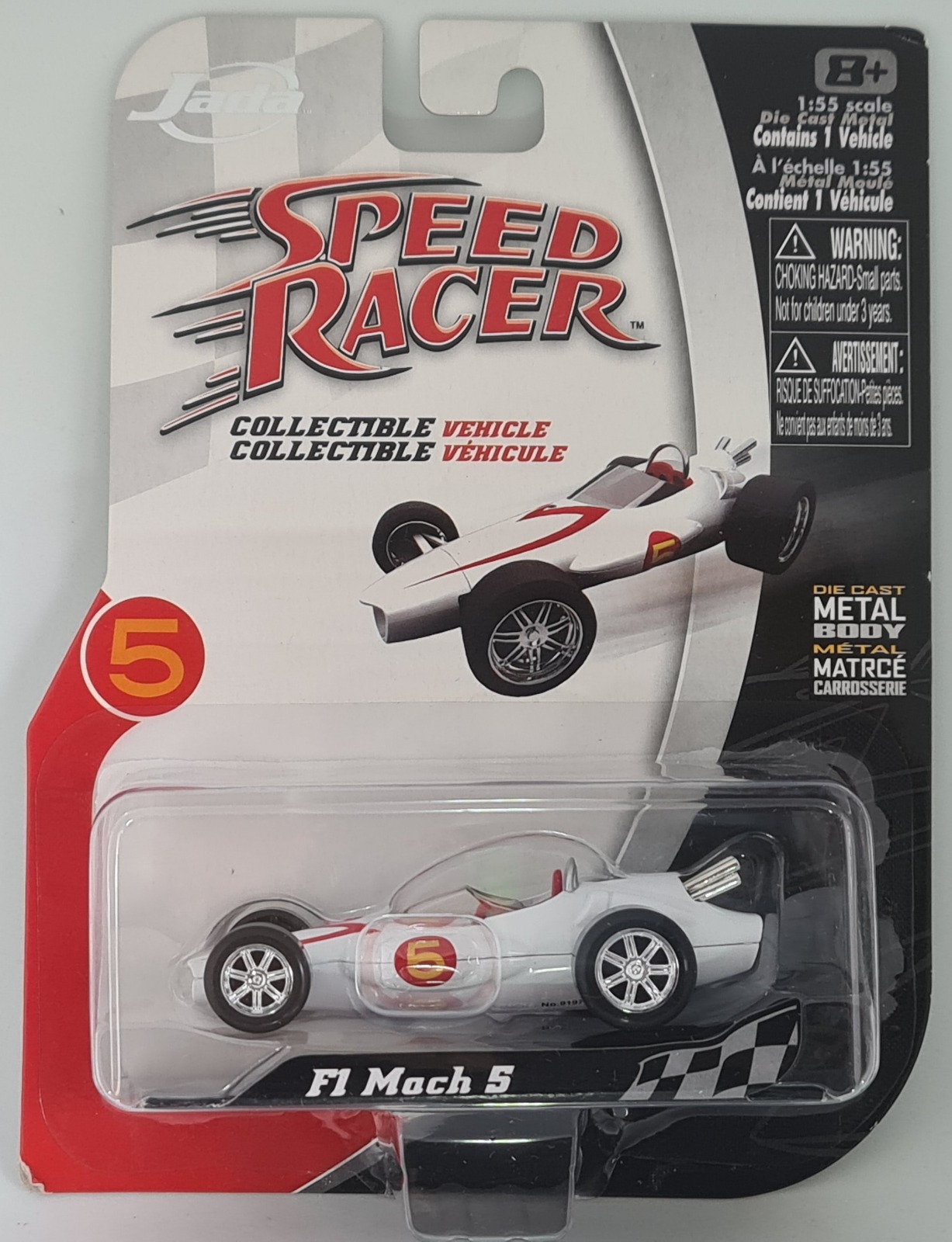 2008 Jada Toys Speed Racer 1:55 - F1 MACH 5