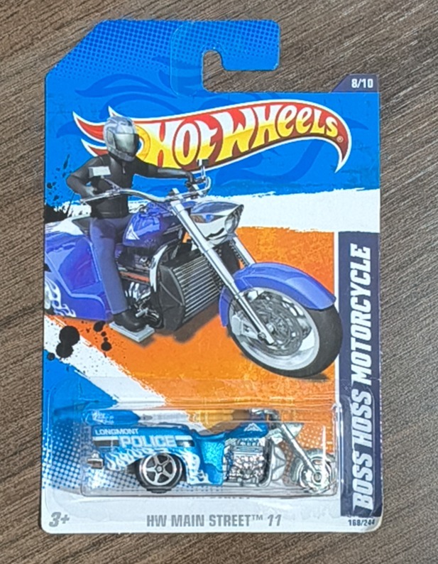Boss Hoss Motorcycle (Blue)
